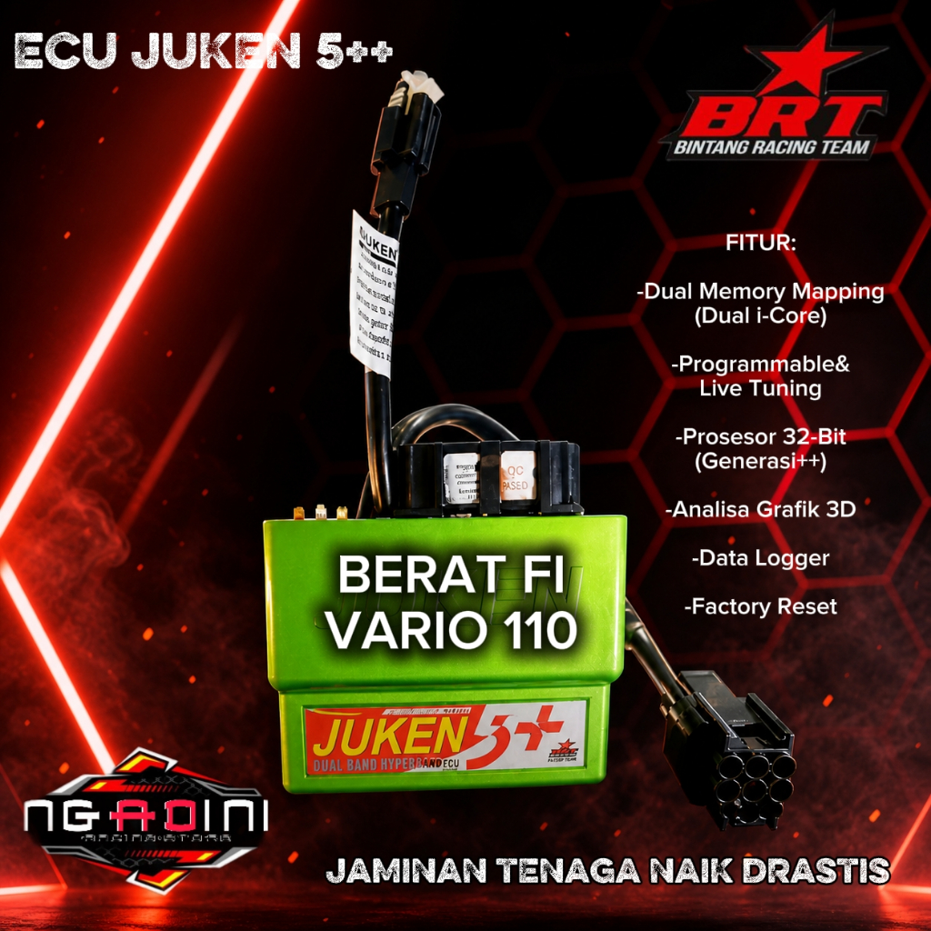 ECU BRT BEAT FI VARIO 110 JUKEN 5++ PLUS PLUS DUALBAND ORIGINAL BRT