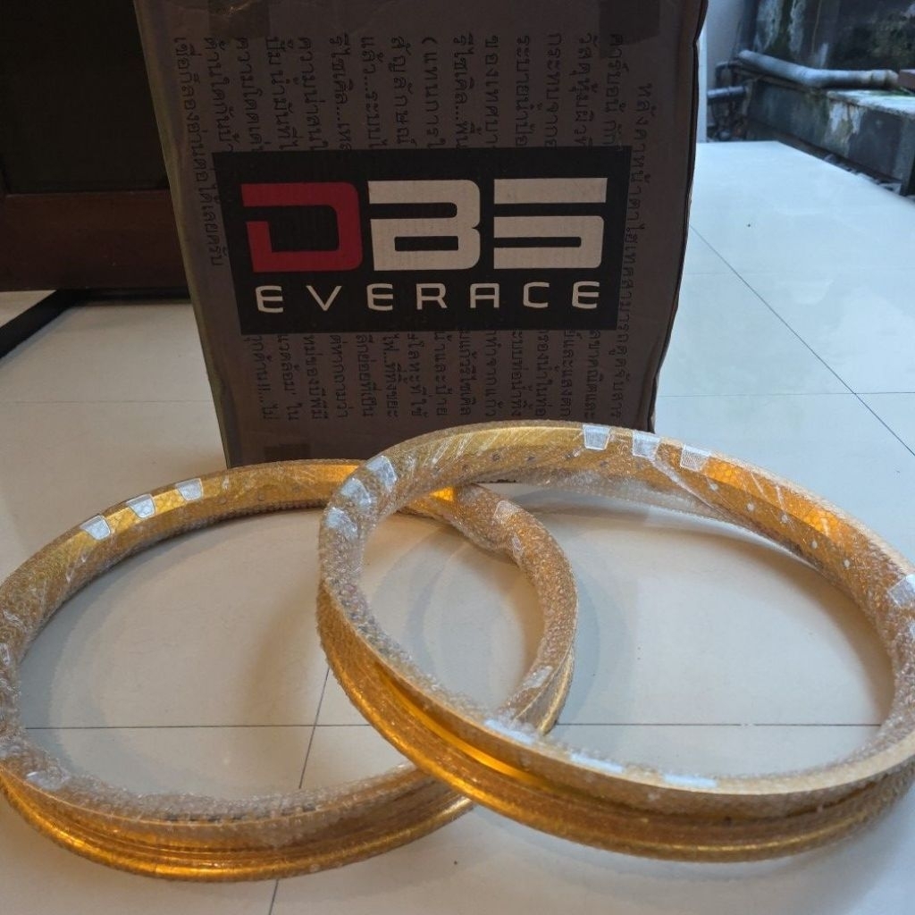 Velg Aluminium 140-17 dan 160-17 GOLD/Blue DBS (BARU)