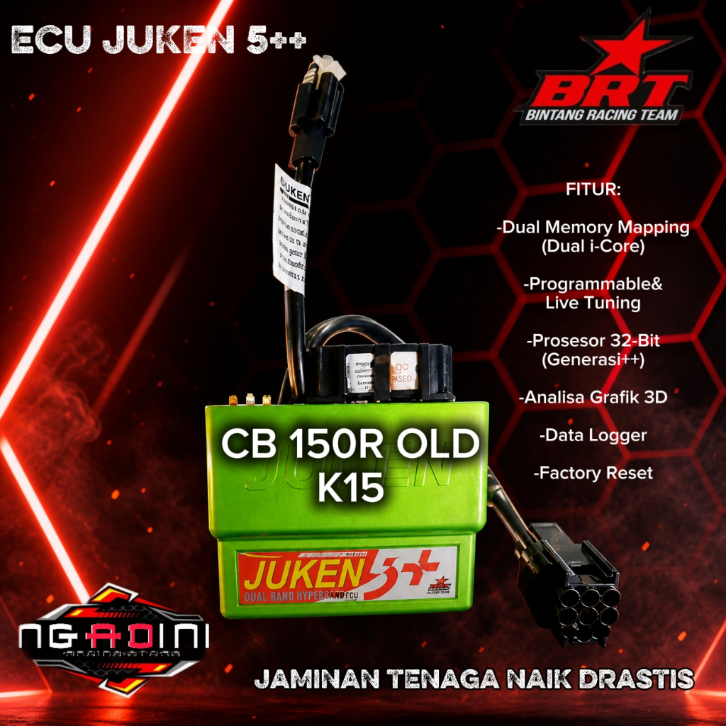 ECU BRT CB 150R OLD K15 JUKEN 5++ PLUS PLUS DUALBAND ORIGINAL BRT