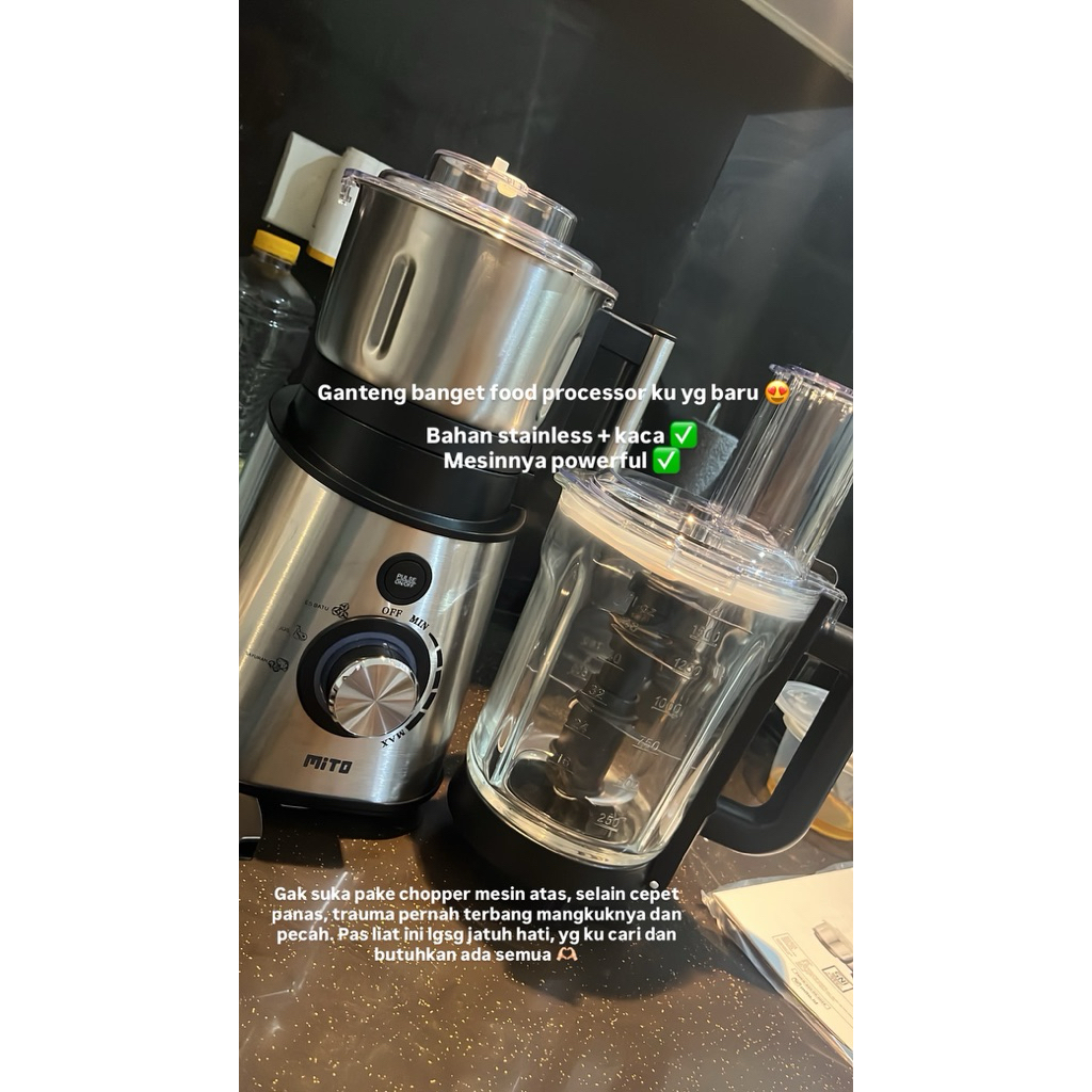 mito chopper and blender