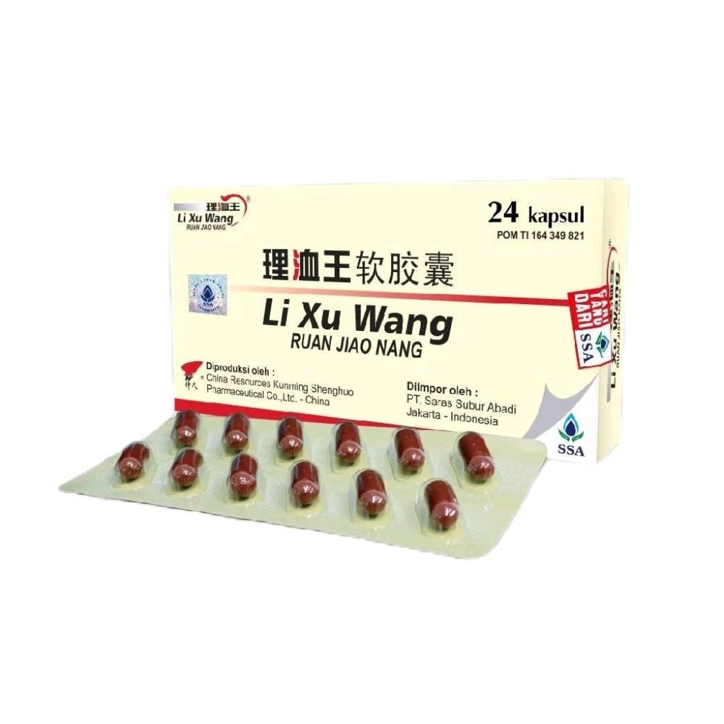 Li Xu Wang Ruan Jiao NangLixuwang Capsule Menurunkan Kolesterol Stroke Jantung