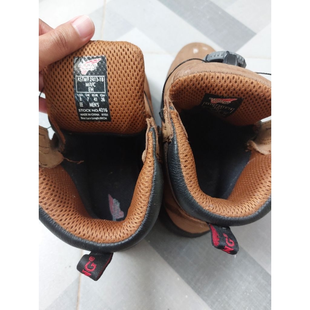 Safety Shoes Red Wings