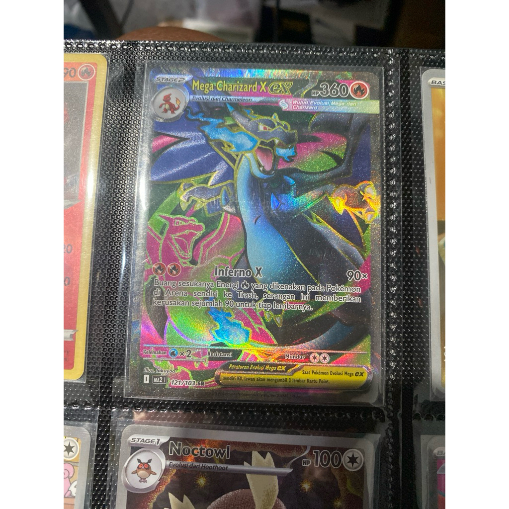 kartu pokemon charizard x ex sr
