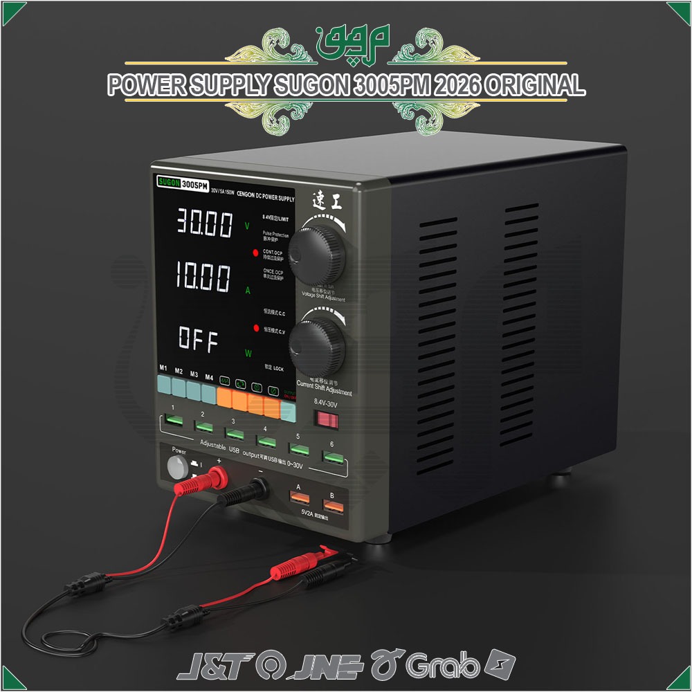 Power Supply Sugon 3005PM Versi 2026 / PSU Sugon 3005PM 30Volt 5Amper 2026 Version