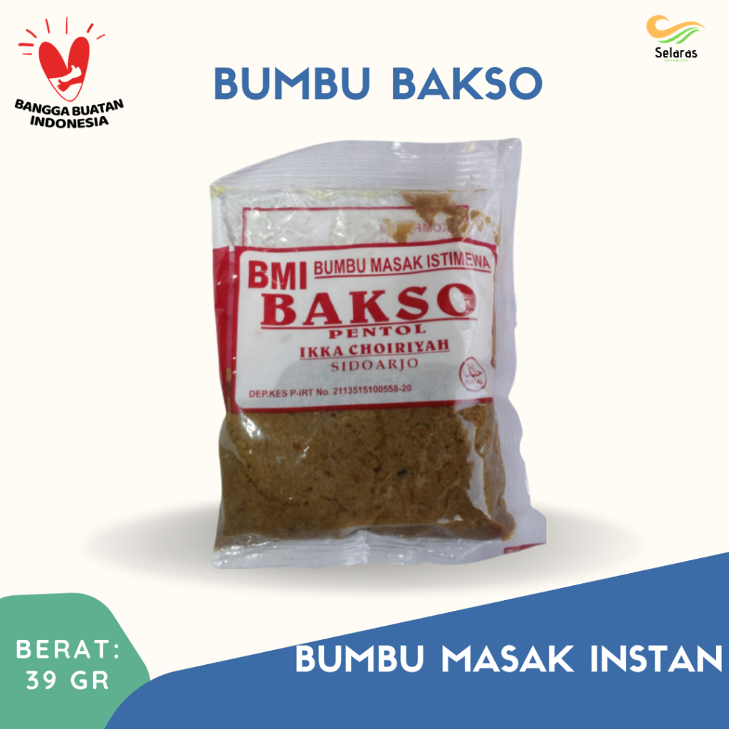 Bumbu Masak Istimewa Bakso/Mie (BMI) bukan BMM | Bumbu Baso Instan