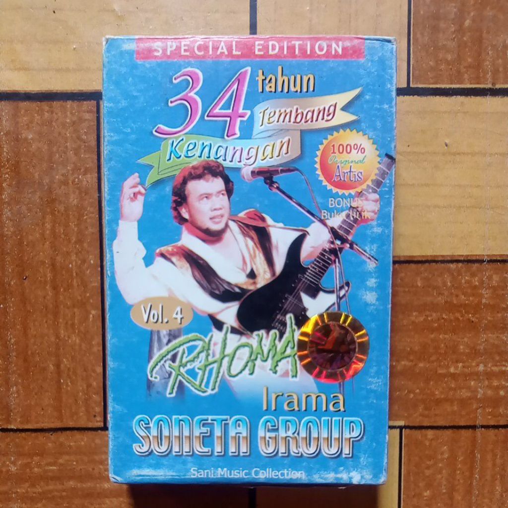 KASET PITA RHOMA IRAMA SPECIAL EDITION VOL 4