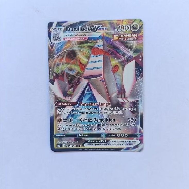 duraludon vmax rrr tcg pokemon indonesia