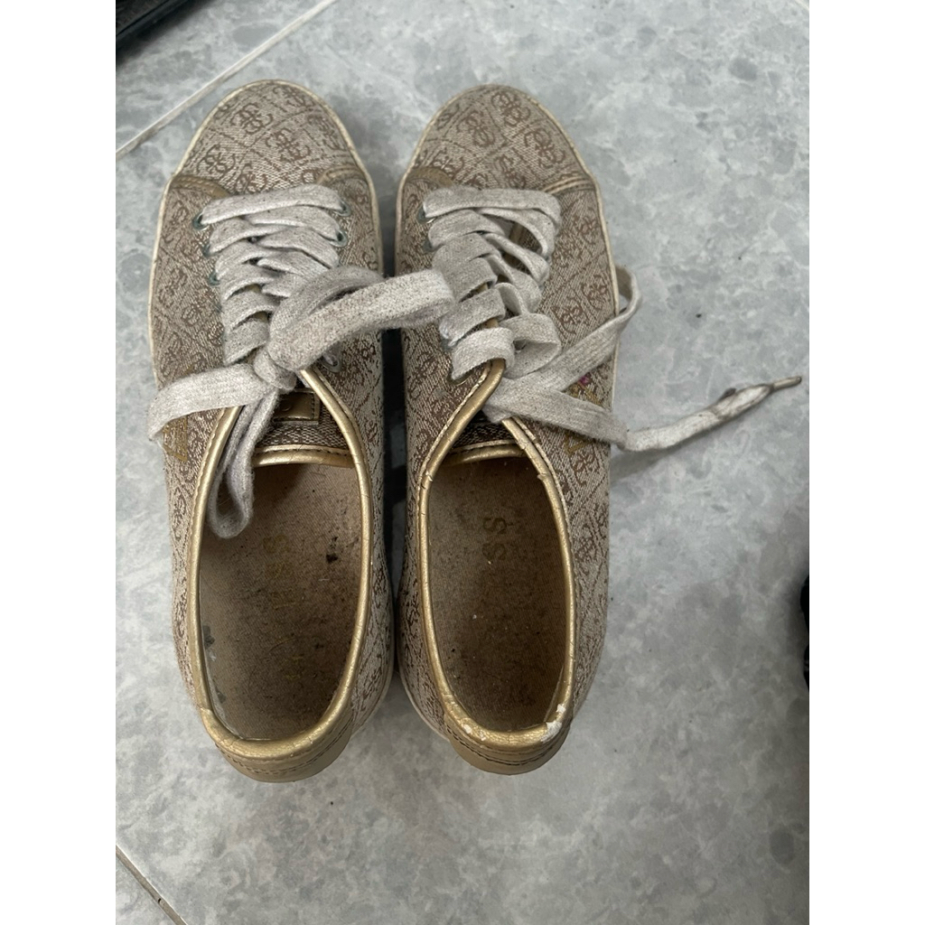 [PRELOVED] Guess Monogram Platform Shoes