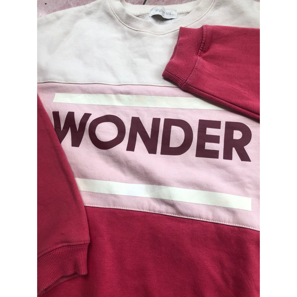 Crewneck sweater wonder 3 tone