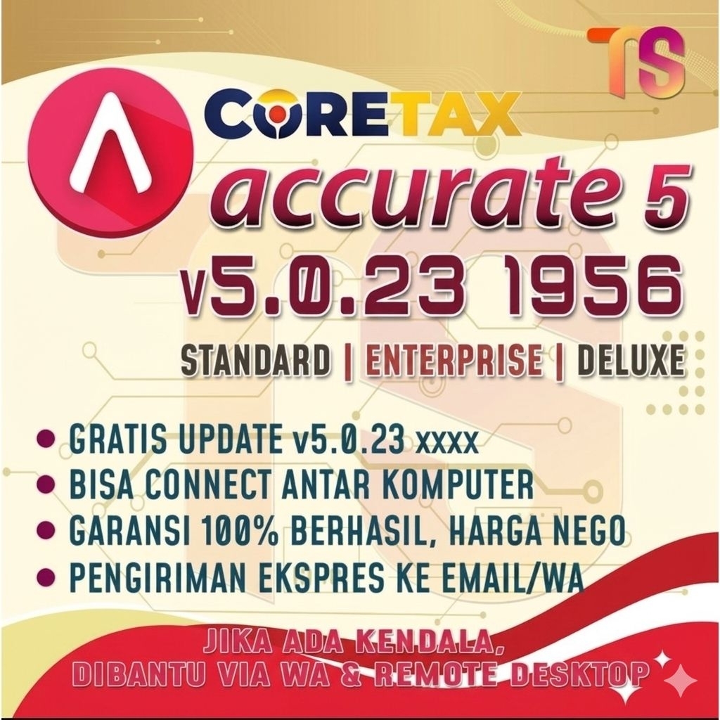 ACCURATE 5 ENTERPRISE 5.0.23 1956 VERSI TERBARU BERGARANSI