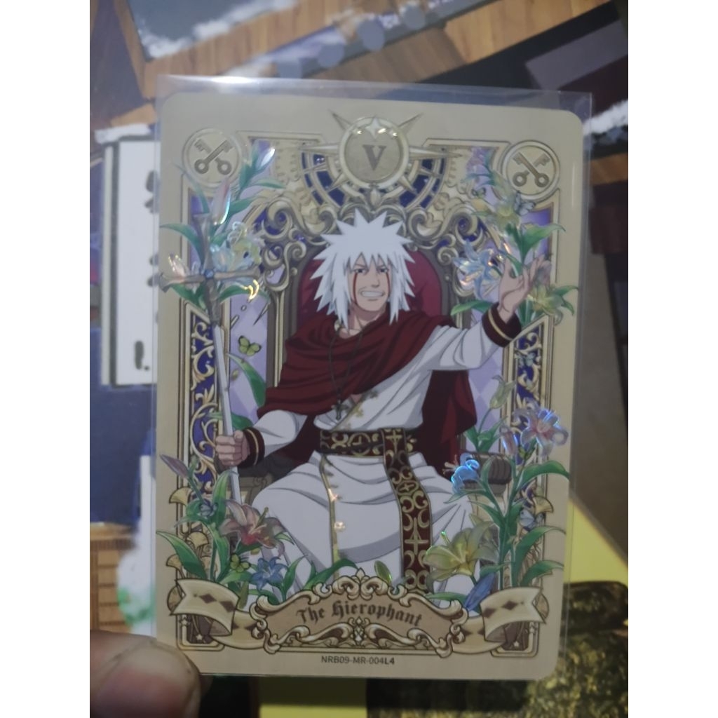 Kartu Naruto Kayou MR Jiraya T2W9 CN