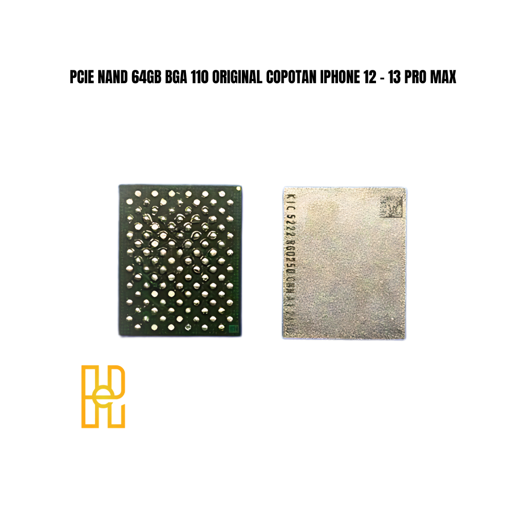 PCIE NAND 64GB BGA 110 ORIGINAL COPOTAN IPHONE 12 - 13 PRO MAX