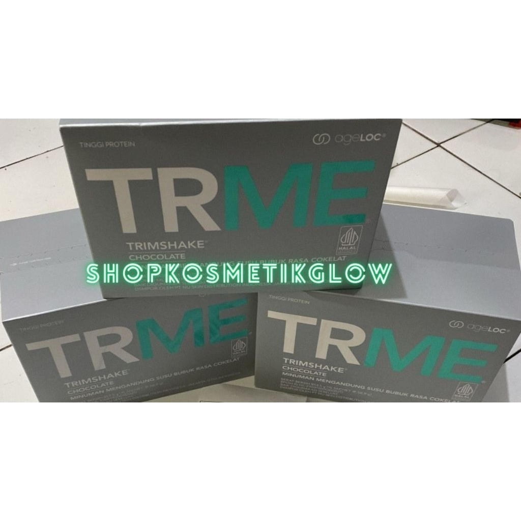 Trimshake® TRME Susu Diet 1 Box 15 Sachet Vanilla/Coklat/Mocha Trimshake® Nuskin® TrimShake® TR90 Tr