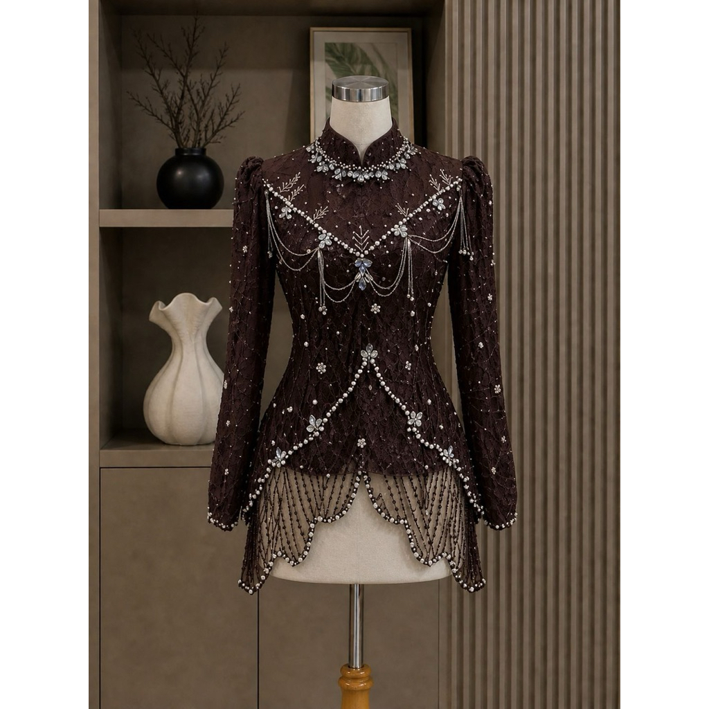 readystok kebaya juntai/kebaya lamaran/kebaya wisudah/kebaya kekinian 2026