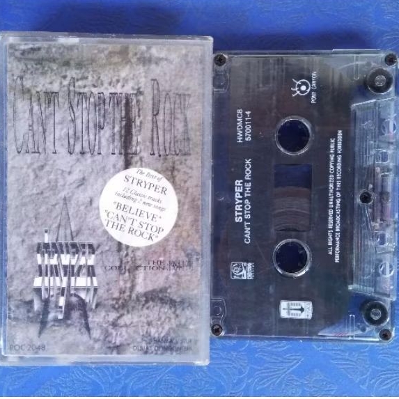 Kaset Stryper - Can't Stop The Rock