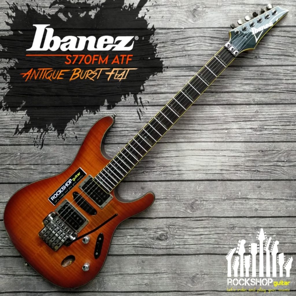Gitar Ibanez S Series Original: S770FM ATF