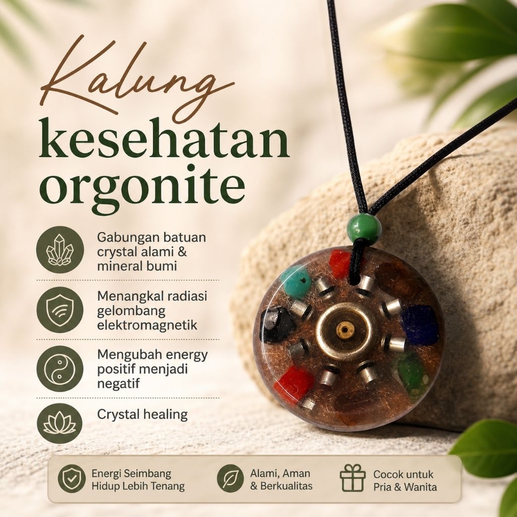 liontin orgonite antik