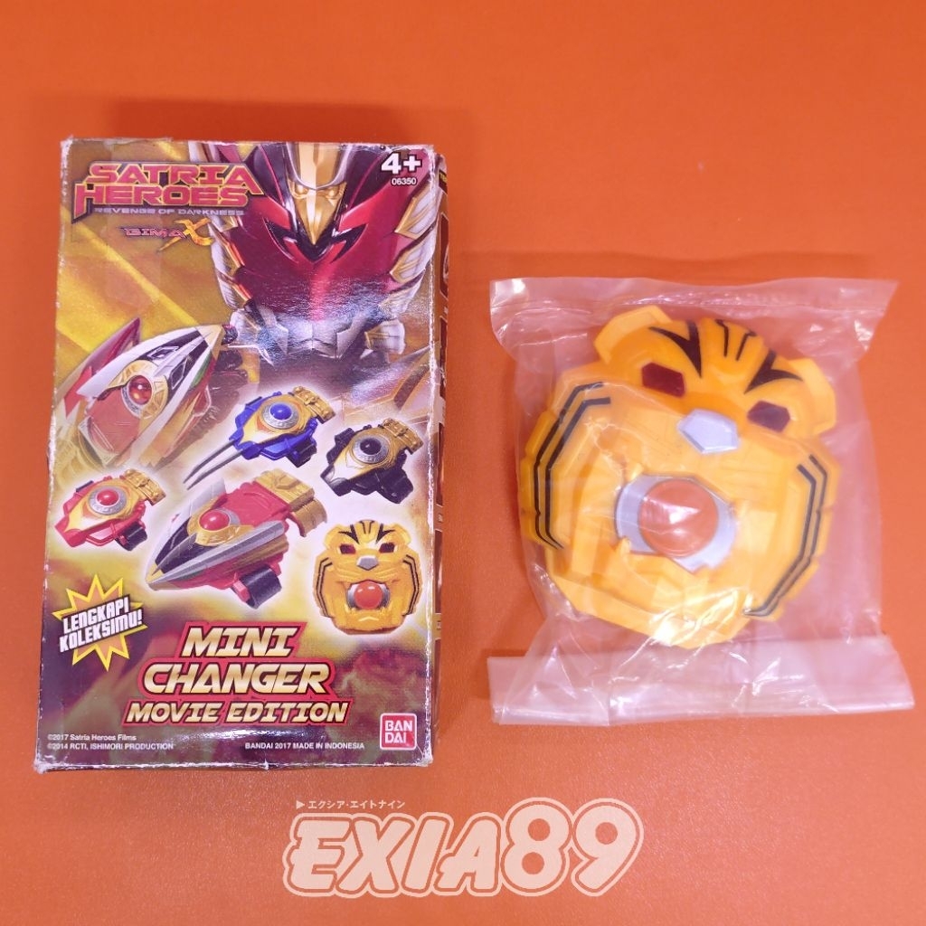 Satria Garuda Bima X Mini Changer Movie Edition - Torga Changer Bandai