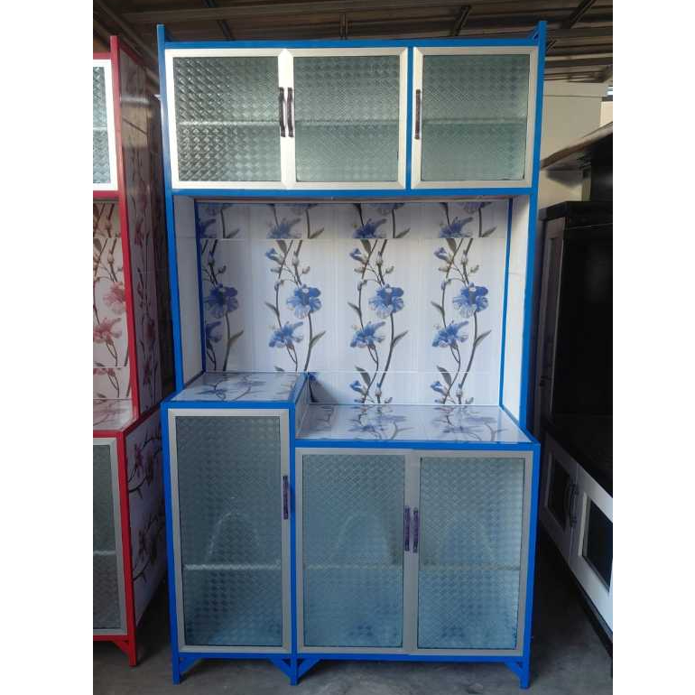 Rak piring aluminium Rak dapur keramik