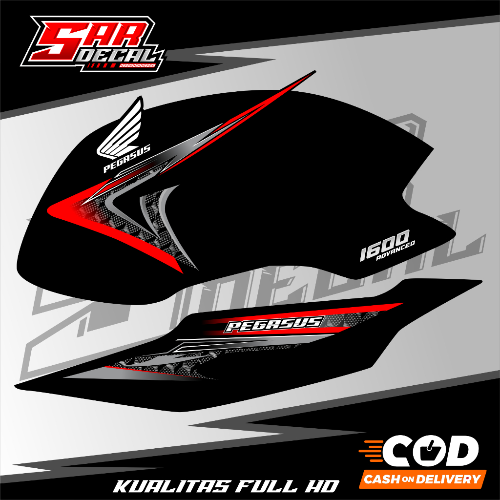 striping megapro primus variasi custom - striping mp primus