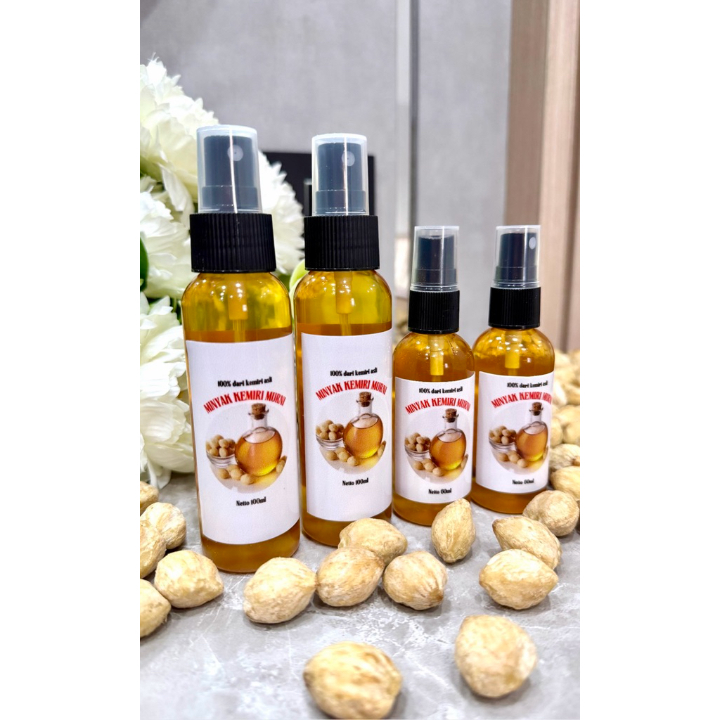 MINYAK KEMIRI MURNI // MINYAK KEMIRI 100ml