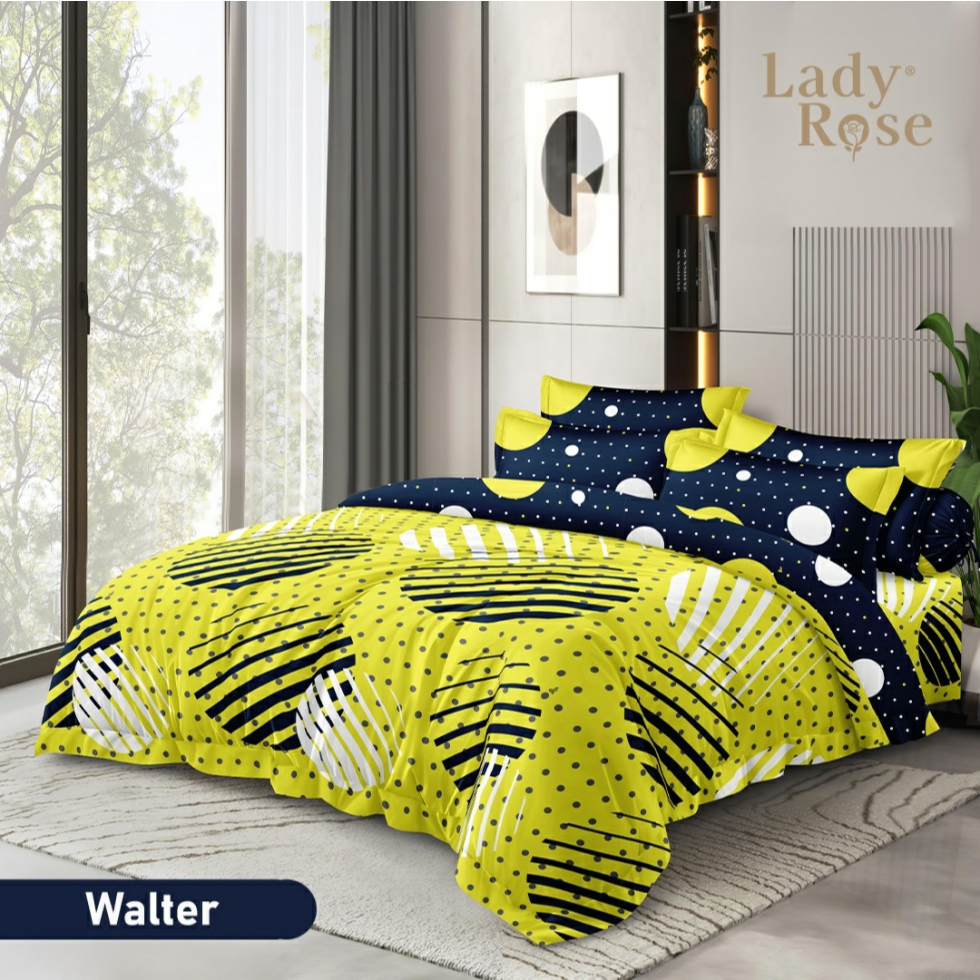 Lady Rose - Bedcover Set King 180x200 - Walter