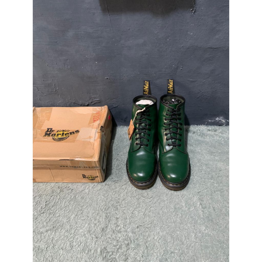 Dr.martens 1460 green smooth