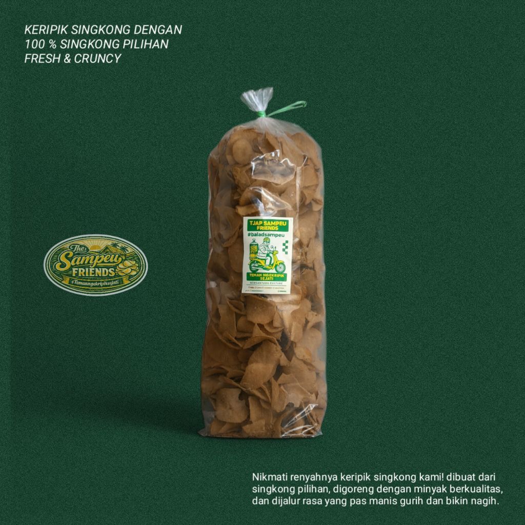 TSF. Keripik Singkong Coklat