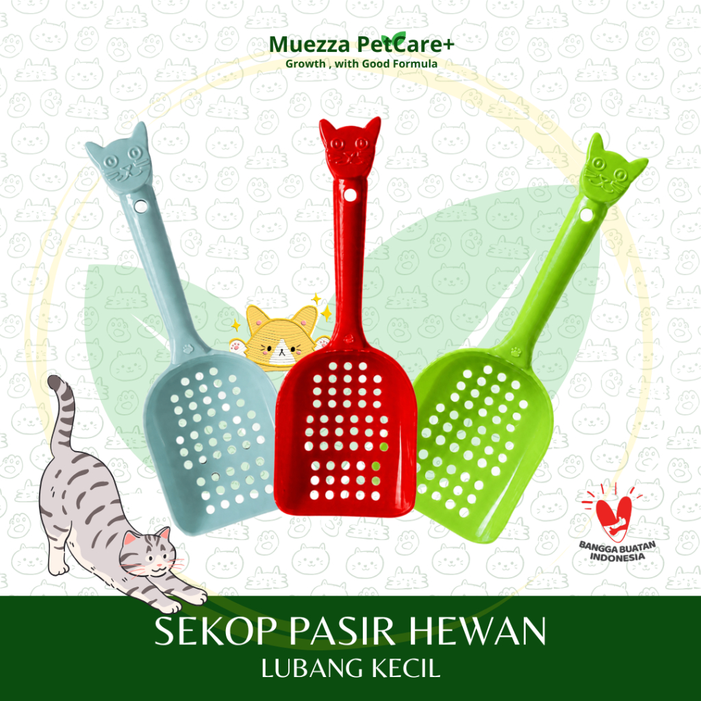 serokan pasir kucing/skop kucing/skop pasir kucing anjing tebal
