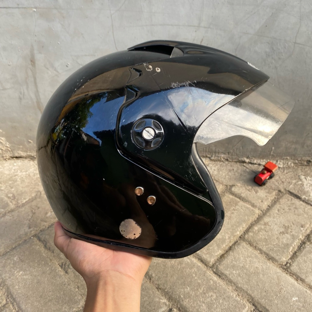 helm ink batman hitam CX-390 original second hand