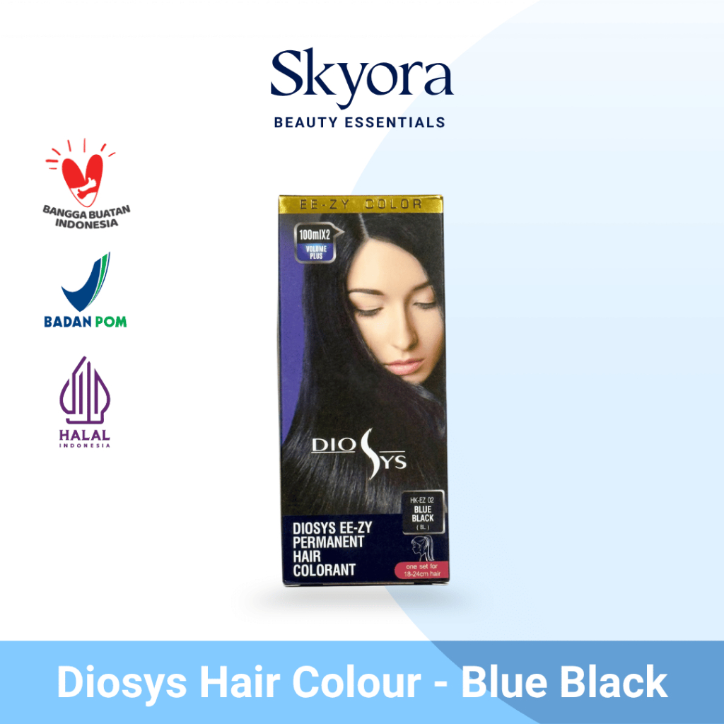 Diosys Hair Color 100ML Blue Black | Skyora