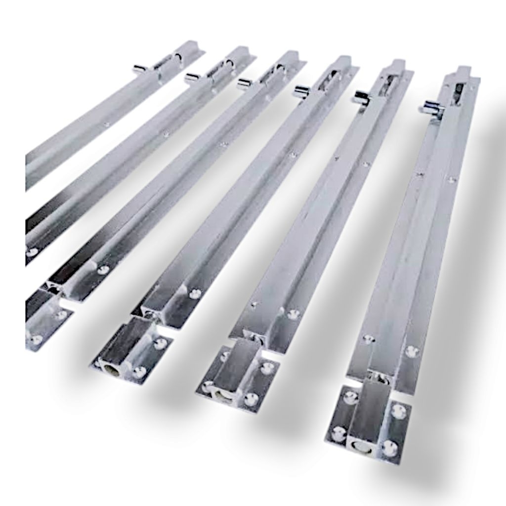 RELYG GRENDEL PINTU PANJANG 100 CM BAHAN ALUMINIUM STEEL TEBAL AWET ANTI KARAT