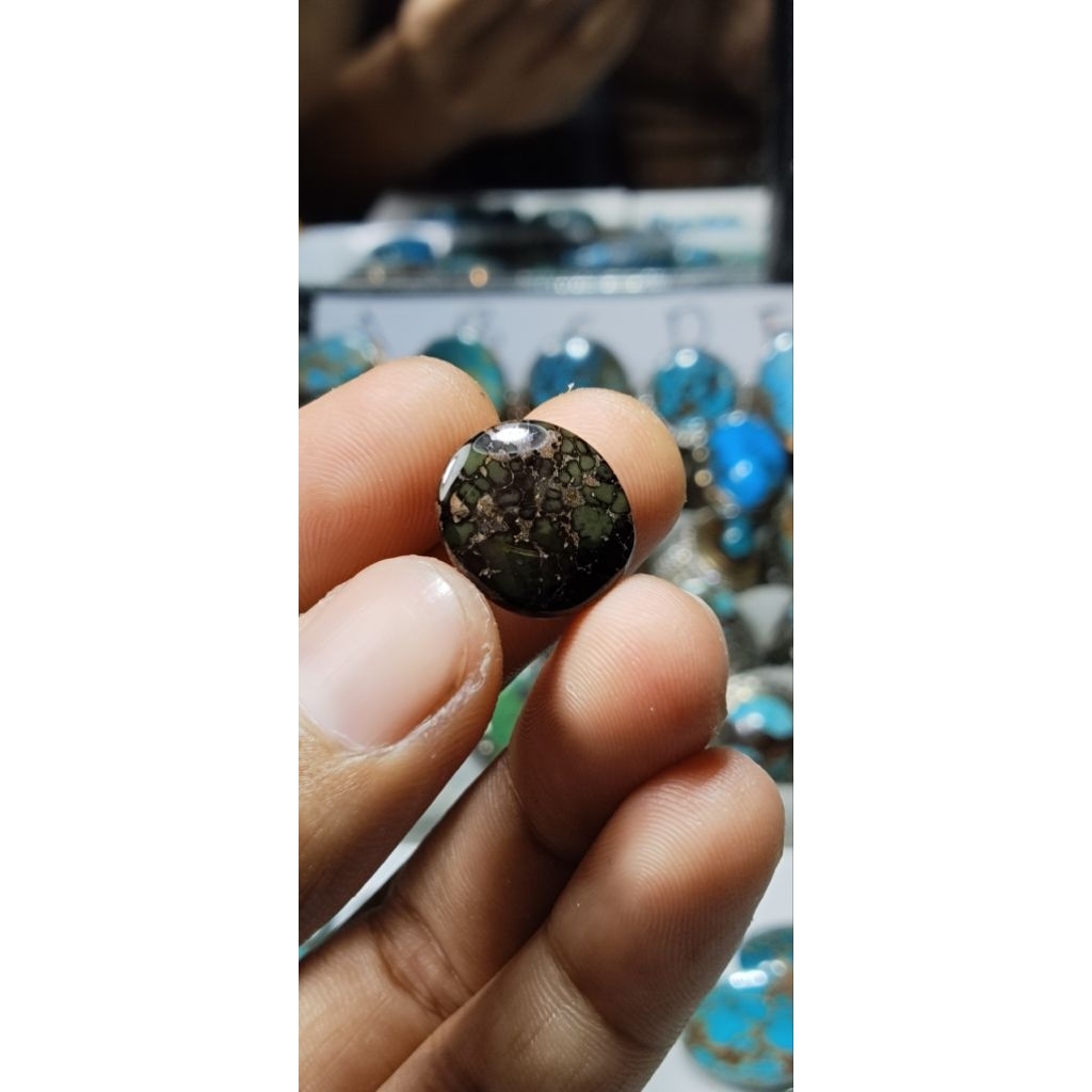 natural pirus persi ijo dondong urat emas