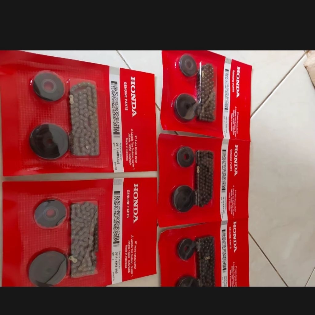 Rantai Keteng Set KRS Motor Honda Revo, Supra Fit, Supra Fit New, Legenda - Set 5 PCS