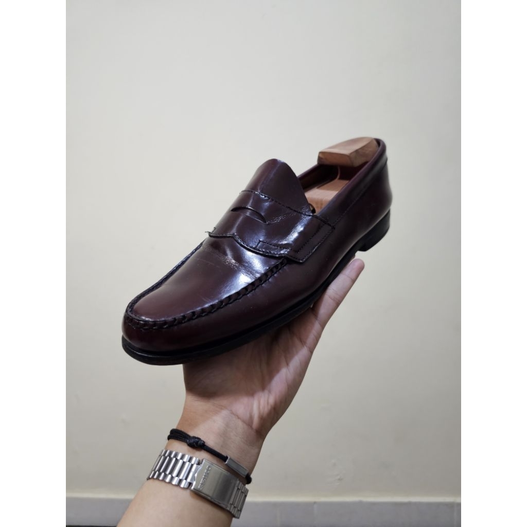 [LFR-121] G.H. BASS WEEJUNS LEVIN BURGUNDY PENNY LOAFERS