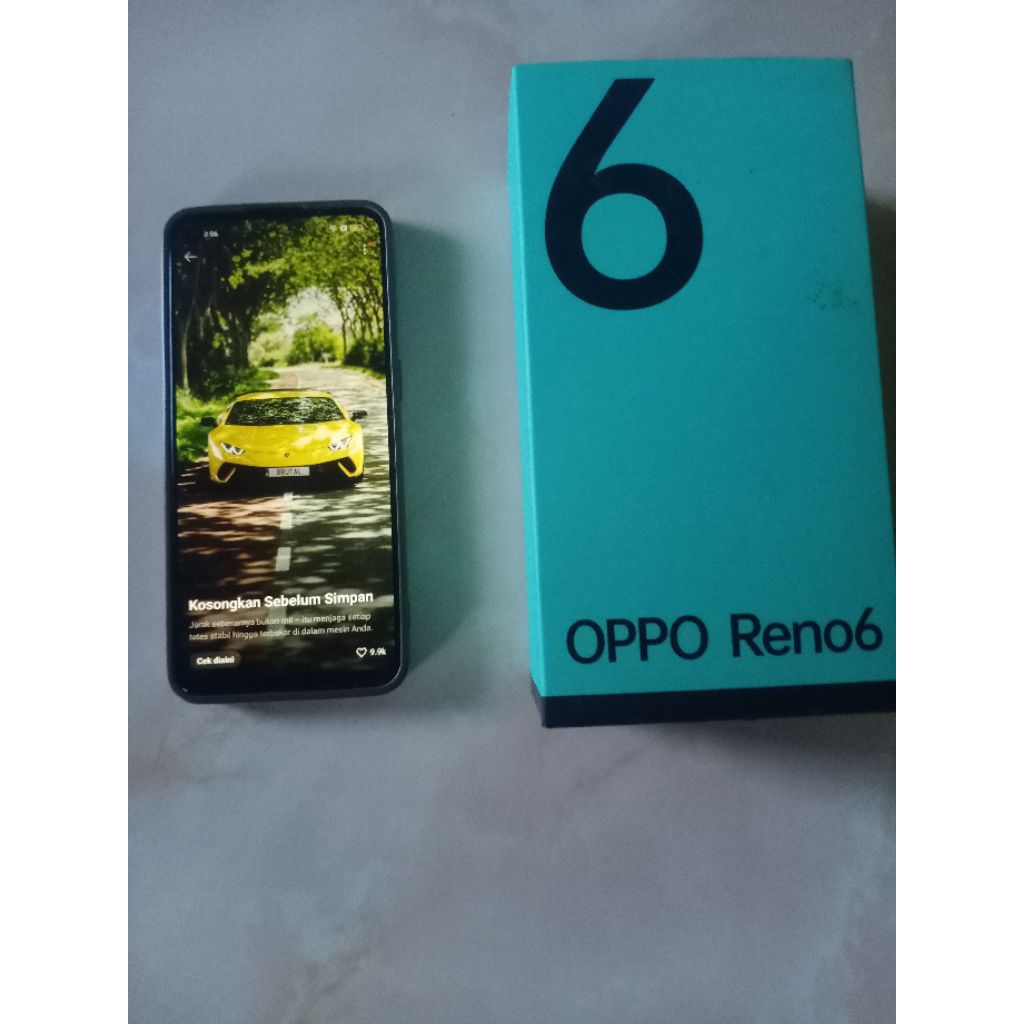 Handphone Oppo Reno 6 Ram 8+8