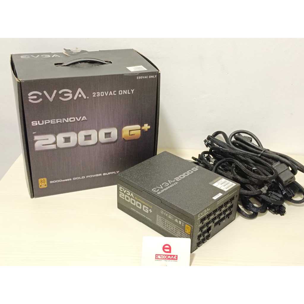 PSU Pure EVGA SuperNOVA 2000 G+ 2000W 80 PLUS Gold Full-Modular