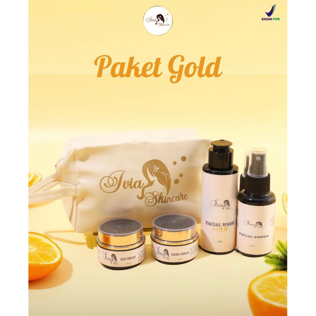 IVIA PAKET GOLD IVIA SKINCARE PAKET GOLD
