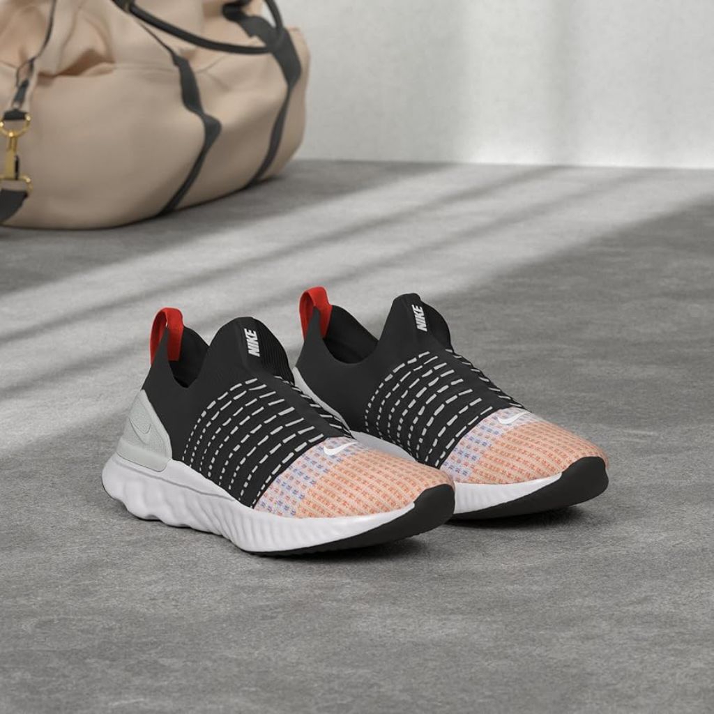 Nike react phantom run flyknit 2 mens running original sepatu lari pria