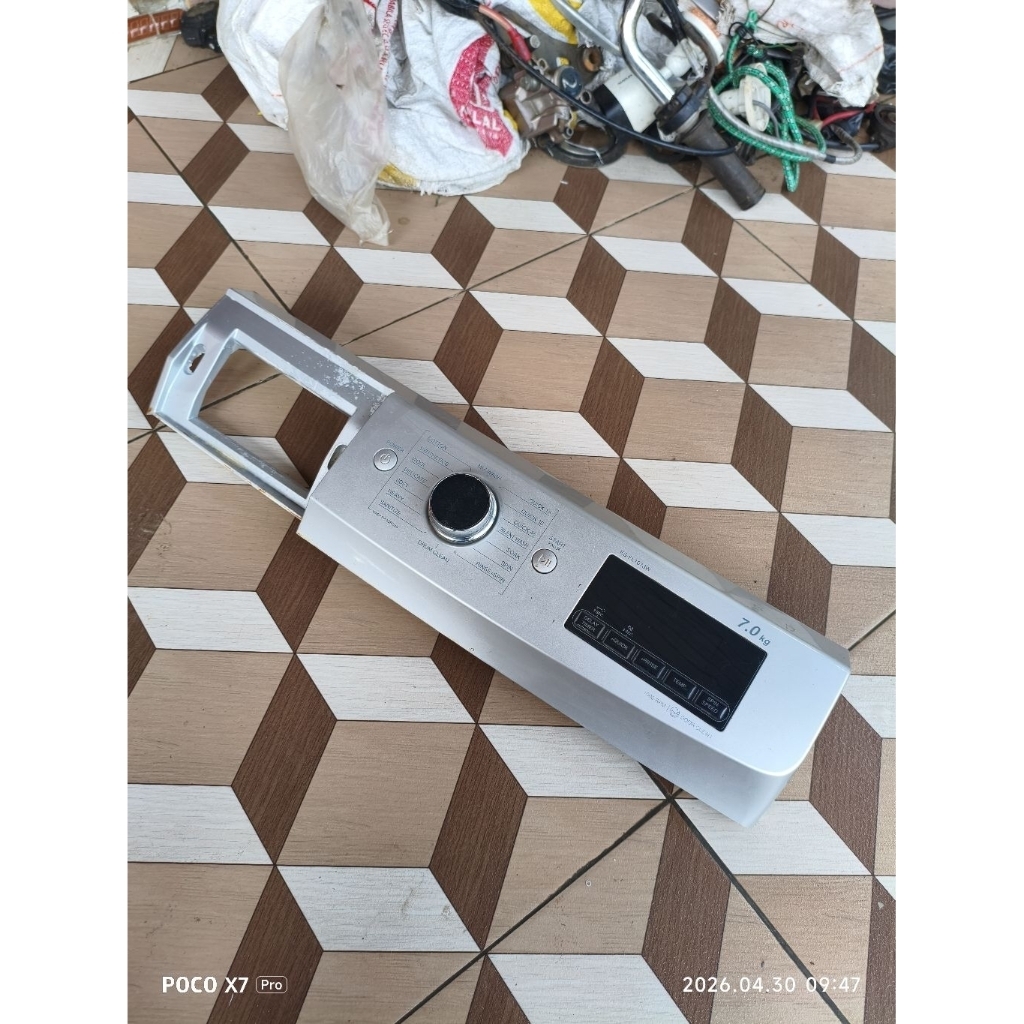 modul pcb mesin cuci sharp front loading 7 kg ES-FL1073W / 1083W second bagus