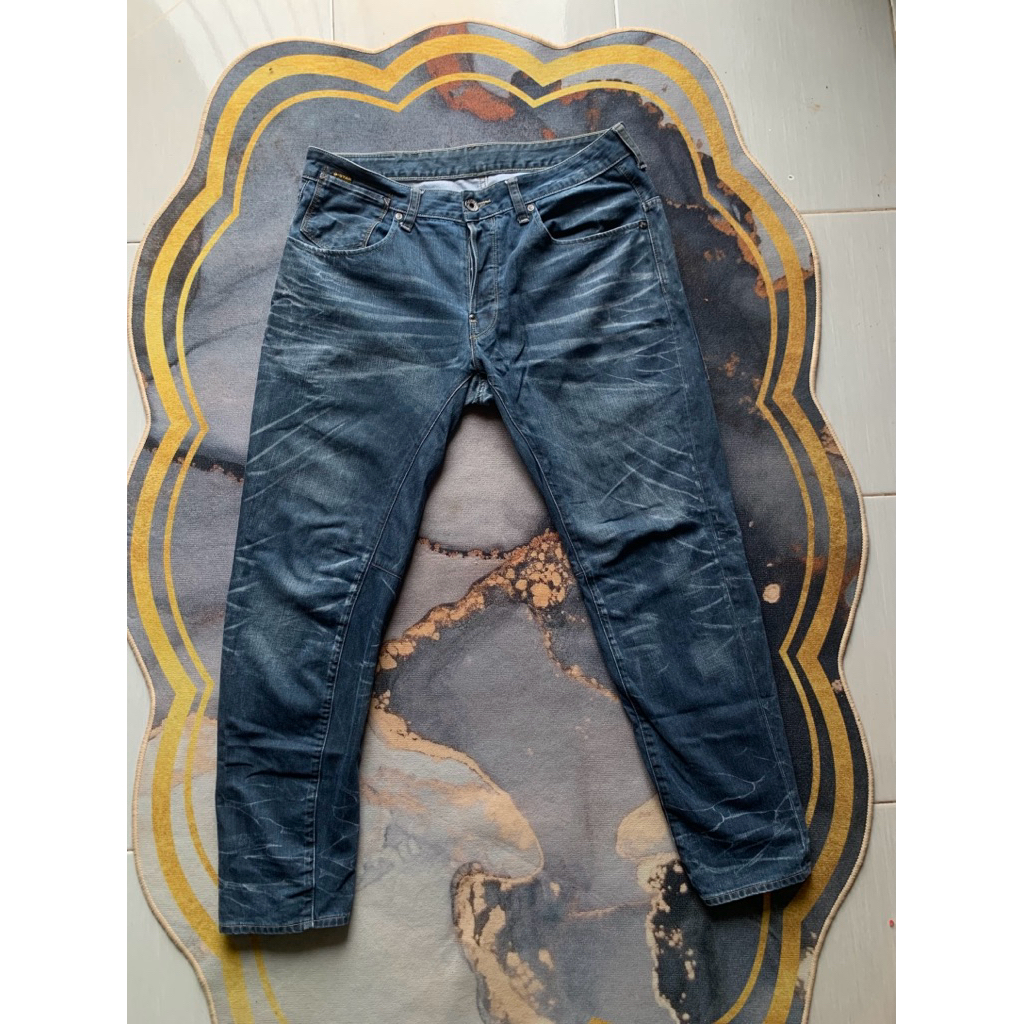 celana g-star raw denim second
