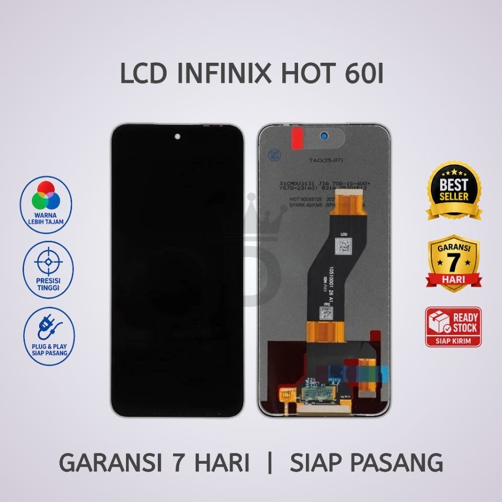 LCD TOUCHSCREEN INFINIX HOT 60I FULLSET