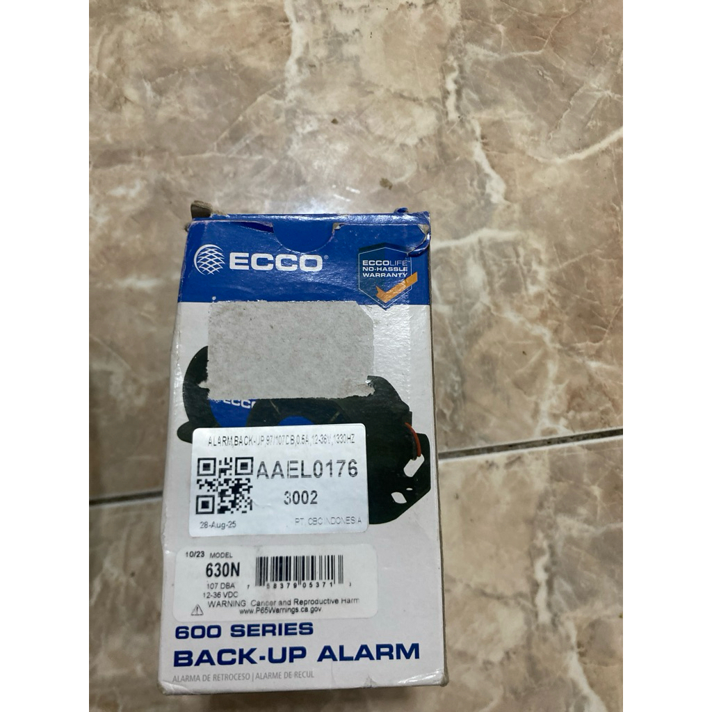 ECCO 630N Alarm mundur 600 series / Back up Alarm