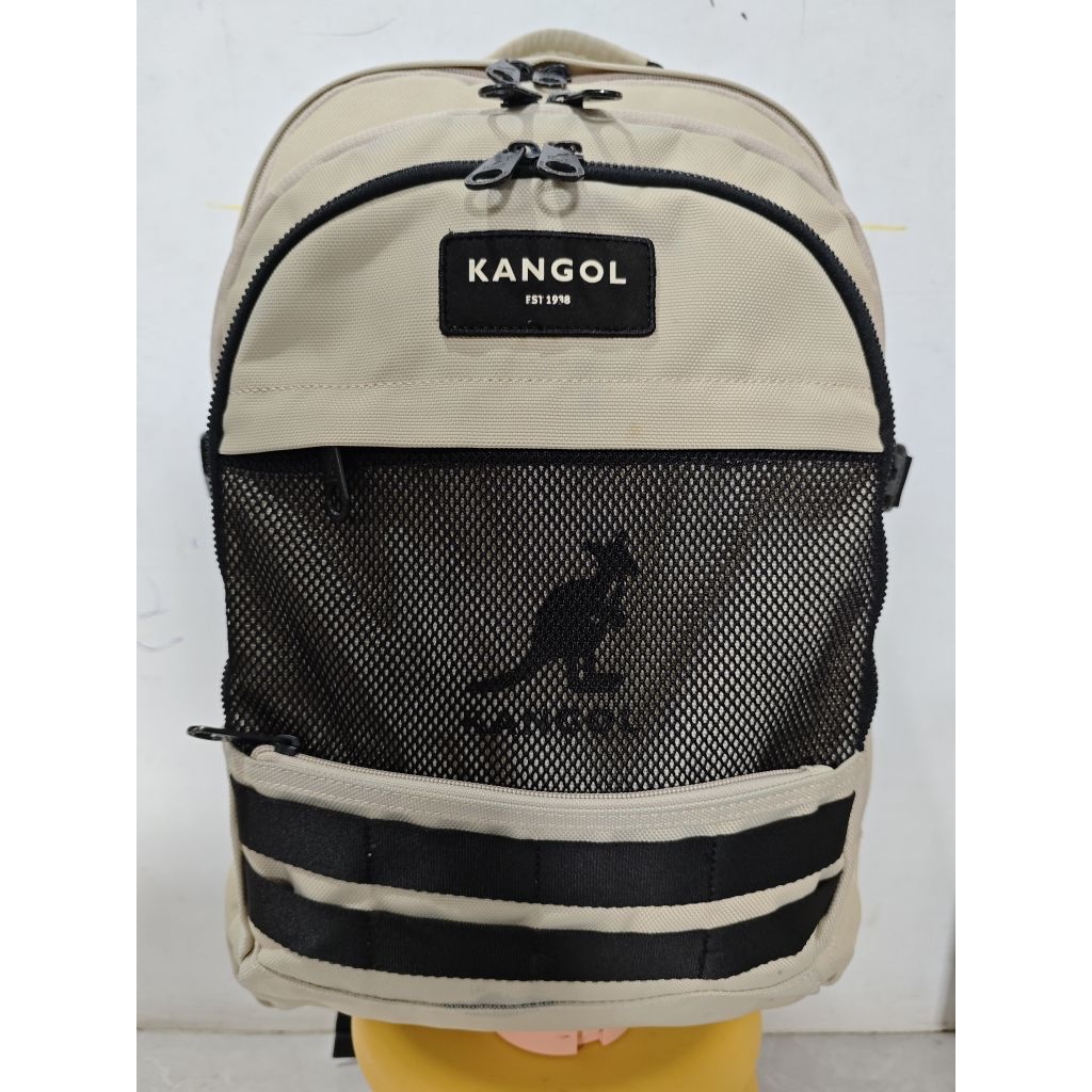 KANGOL ECRU BACKPACK