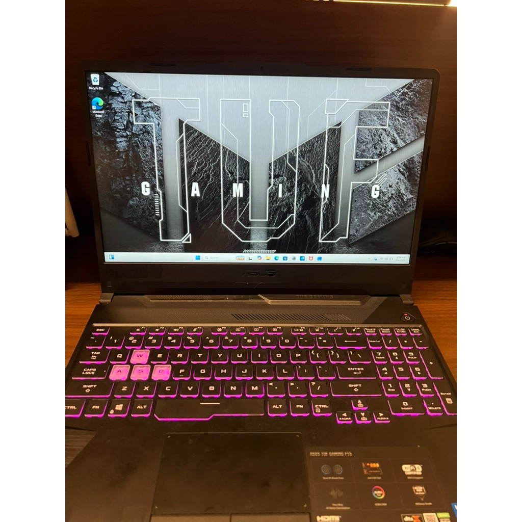 ASUS TUF RTX 3050 1TB NVME