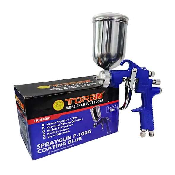 Spray Gun F75 (Flat) Nozle 1.5 mm Merk Tora
