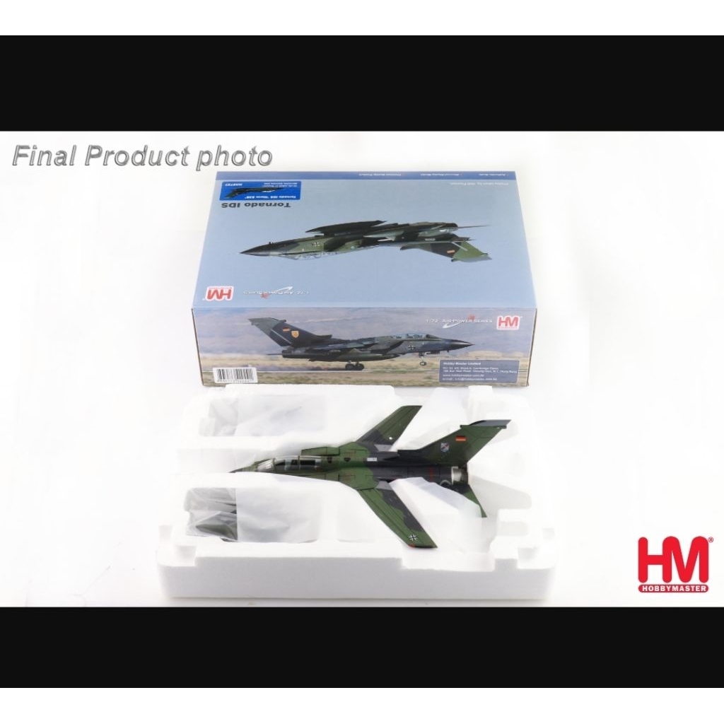 Hobby Master 1:72 Air Power Series HA6723Panavia Tornado IDS Diecast Model
Luftwaffe JaBoG 31 Boelck