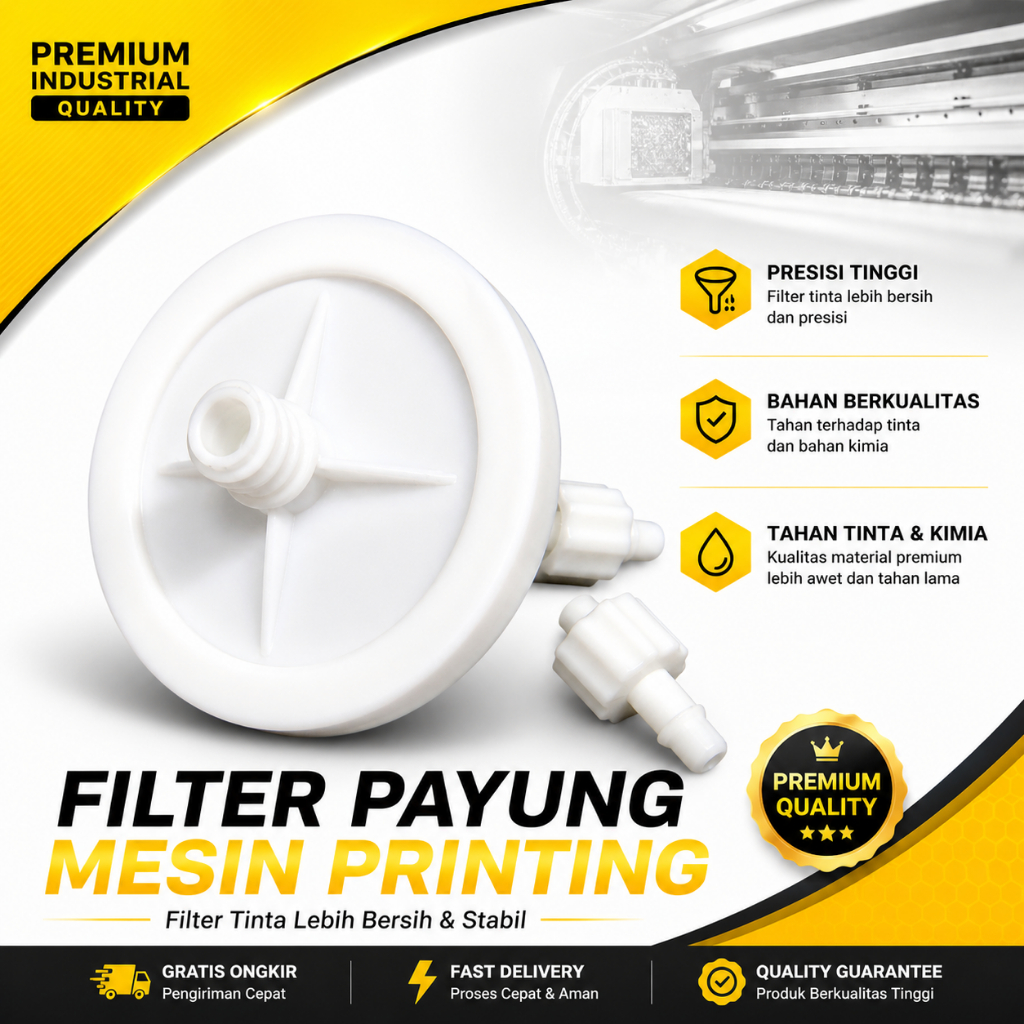 D filter / filter Payung Mesin Digital Printing