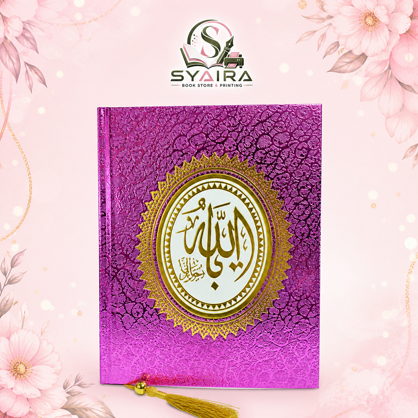 Buku Yasin Hardcover Custom Nama – Cover Tebal Premium | Buku Yasin Tahlilan 7 Hari 40 Hari 1000 Har