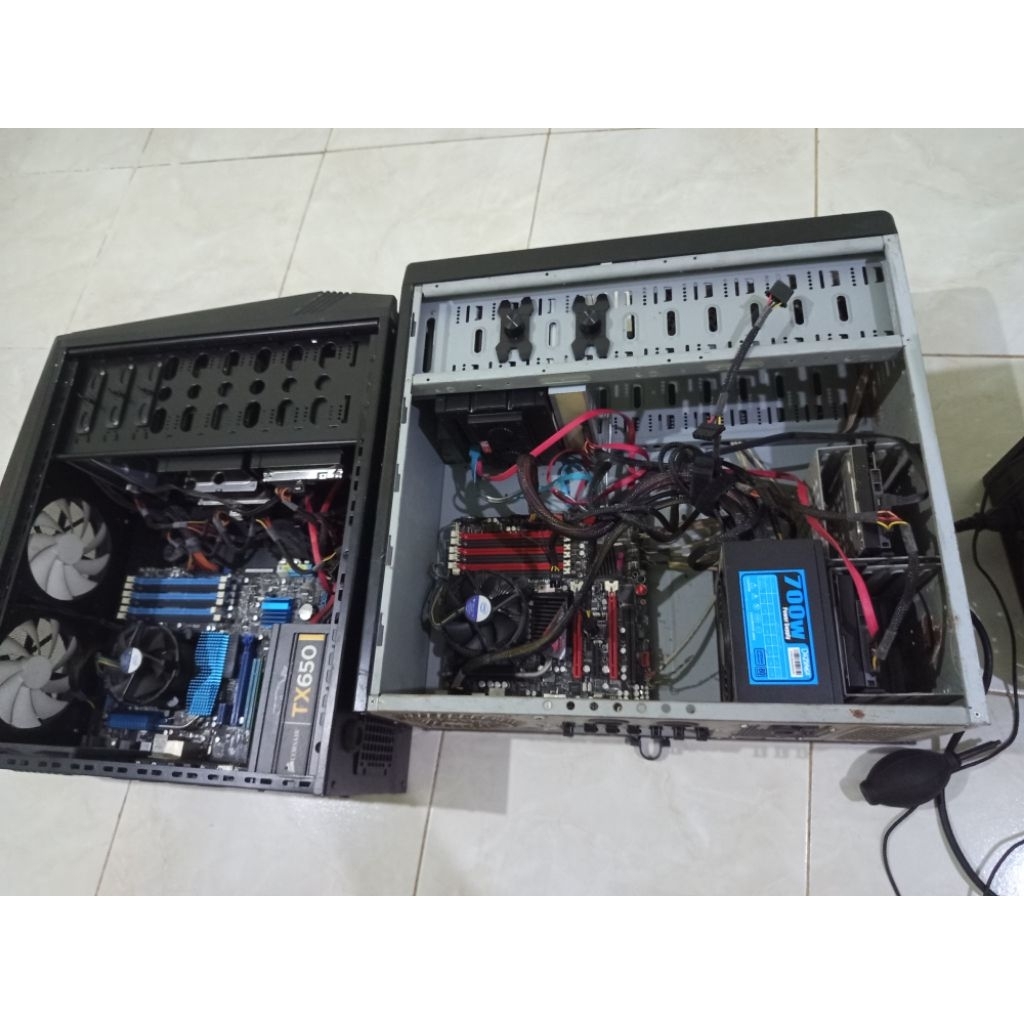 Dijual PC server/desktop bekas editing periklanan I7 920/916